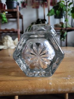 2 Decorative Glass Vases