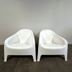 Ikea Skarpo Armchairs (Set of 2)