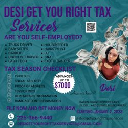 Tax Preparation Services 