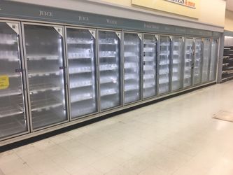 16 door Walkin cooler / freezer combo