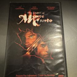 DVD MOVIE (COUNT of MONTE CRISTO