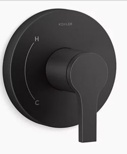 Kohler Elate Pressure Balanced Valve Trim in Matte Black
