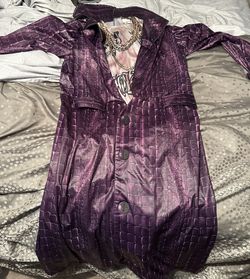 HALLOWEEN 🎃-Suicide Squad Joker 🃏 One Size Fits Well For X L Or Large