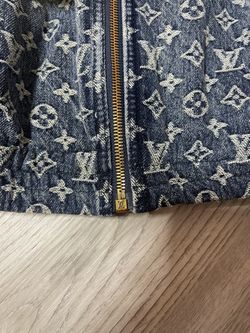 LOUIS VUITTON MONOGRAM PATCHWORK DENIM HOODIE for Sale in Beverly