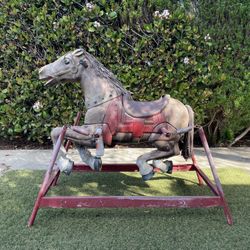 Vintage Radio Flyer Rocking Bouncy Horse