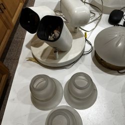 Light Fixtures And Glass Replacement Shades