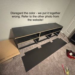TV Stand with shelves
