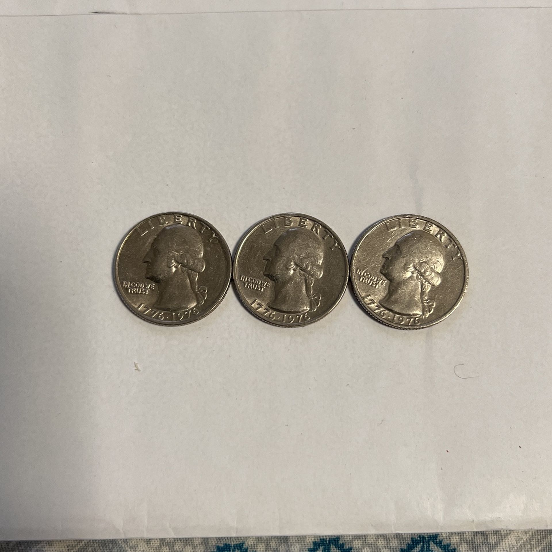 Rare Bicentennial Quarter $ 900 or 300 Each