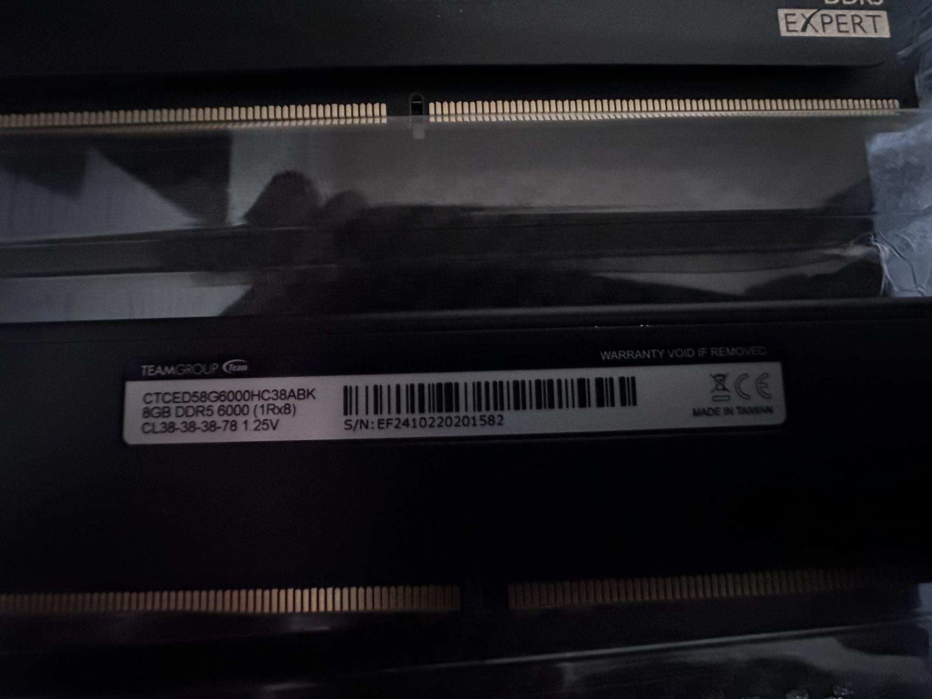 DDR5 Ram 16gb (2x8)