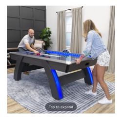 Illuminated Air Hockey Table