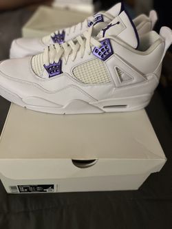 Jordan 4 Retro Metallic Purple Size 14 $500