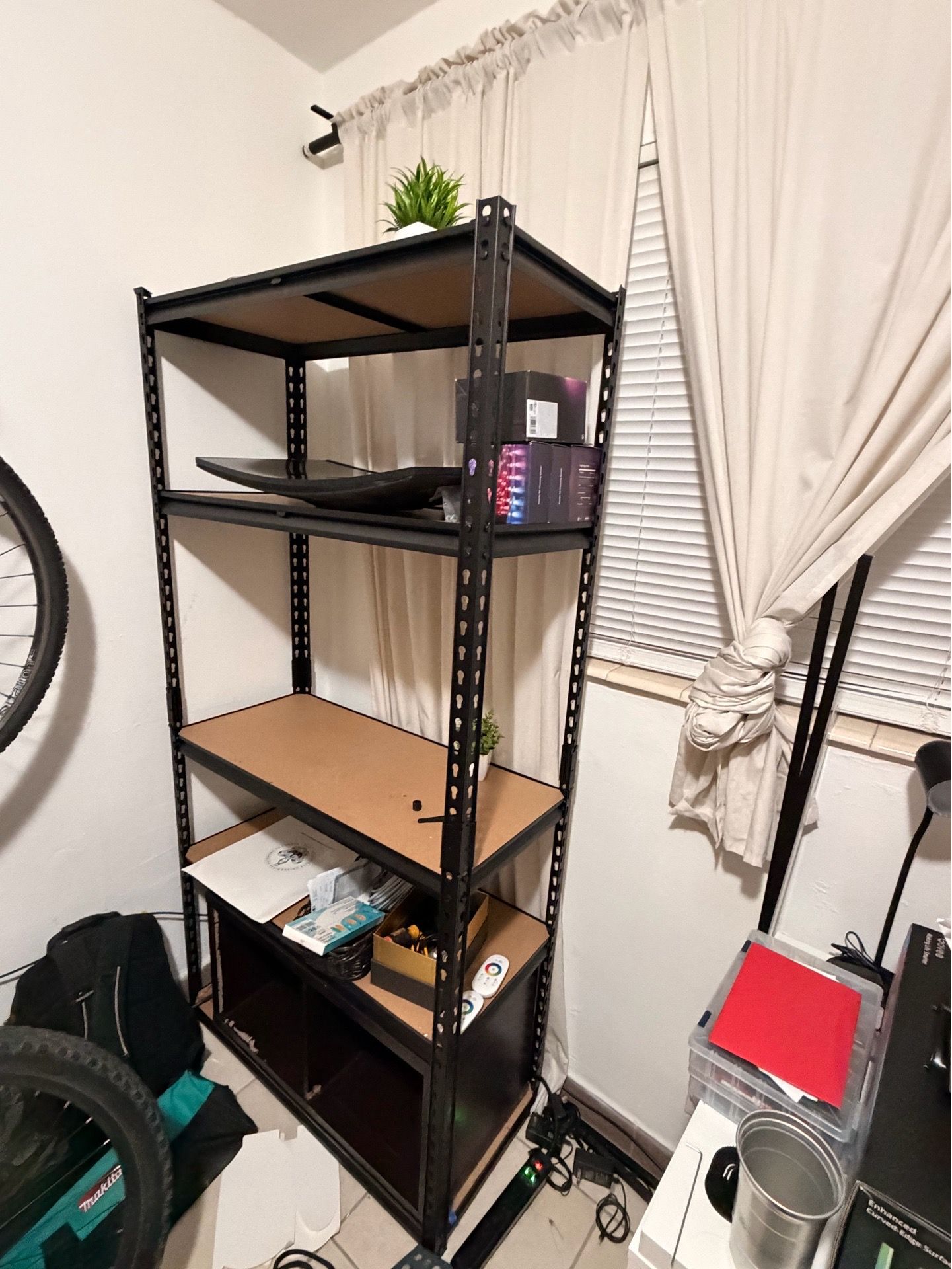 Storage shelving rack