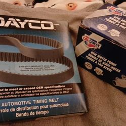 Water Pump  And Timing Belt 