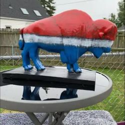 The Red White And Blue Buffalo