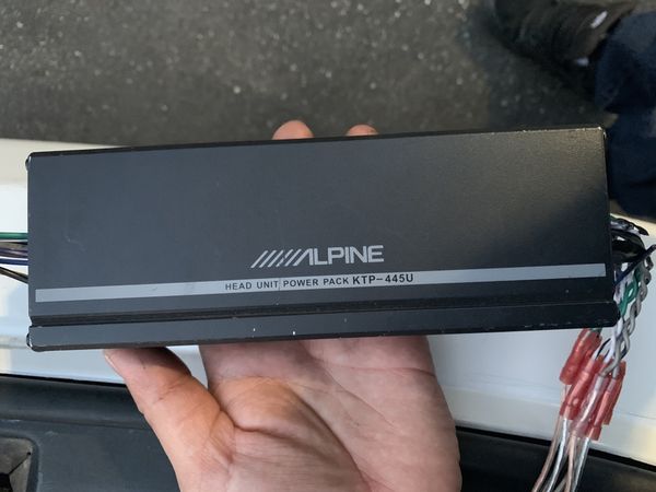 4 channel amp alpine