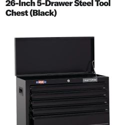 Craftsman 5 Drawer 26inch Tool Chest  New In Box