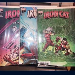 Marvel Comics Iron Cat 2-4