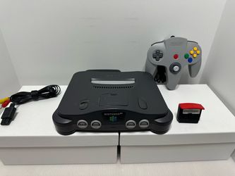 Nintendo 64 Console with Memory Card Expansion