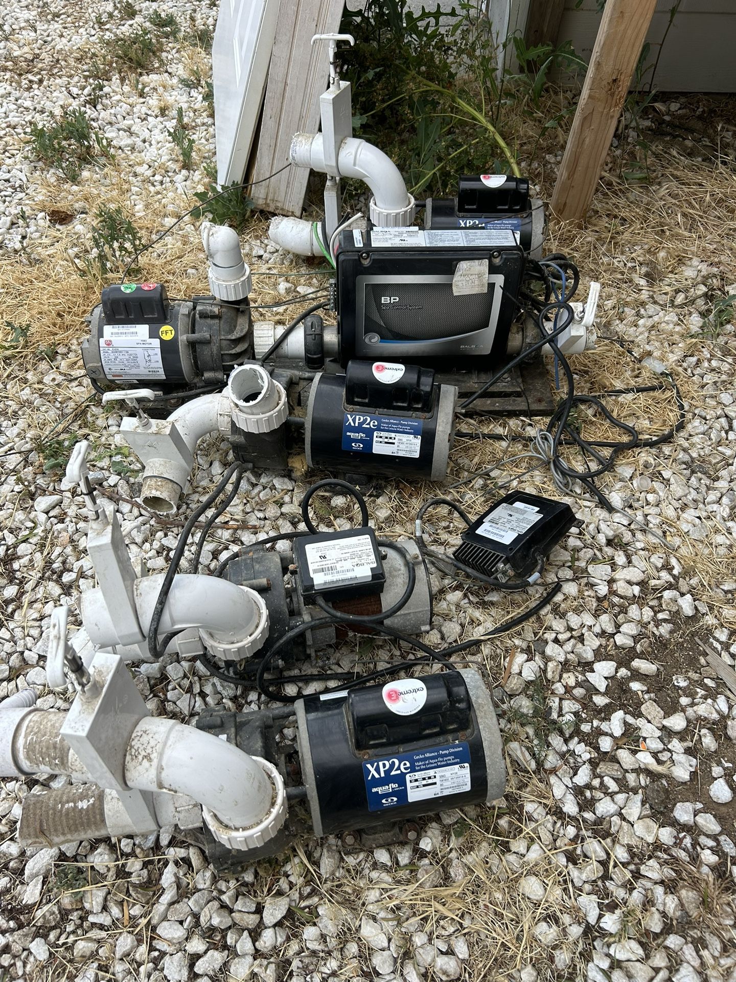 Spa Control System With Pumps