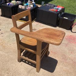 Vintage School Desk