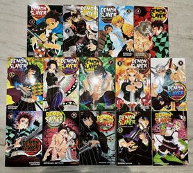 Demon Slayer Mangle Volumes 1-14