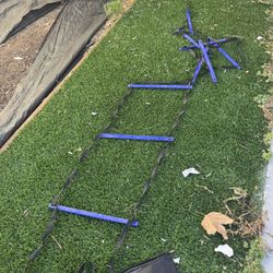 Workout Floor Ladder