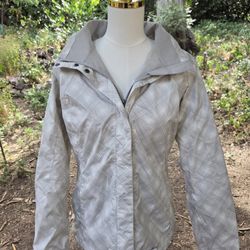 Eddie Bauer Women's Light Gray All Weather Jacket