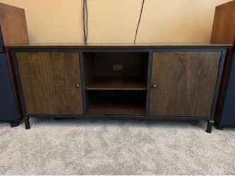 Media console cabinet