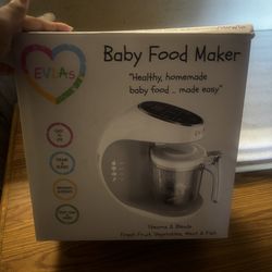 ELVA baby food maker NEVER USED