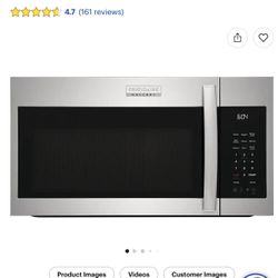Frigidaire 1.9 cu. ft. Over the Range Microwave in Smudge-Proof Stainless Steel with Sensor Cooking Technology