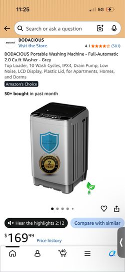 FREE Portable washing machine - brand new never used