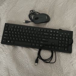 USB Keyboard + Mouse Set