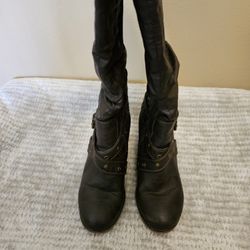 Womens Brown  Boots Size 8w