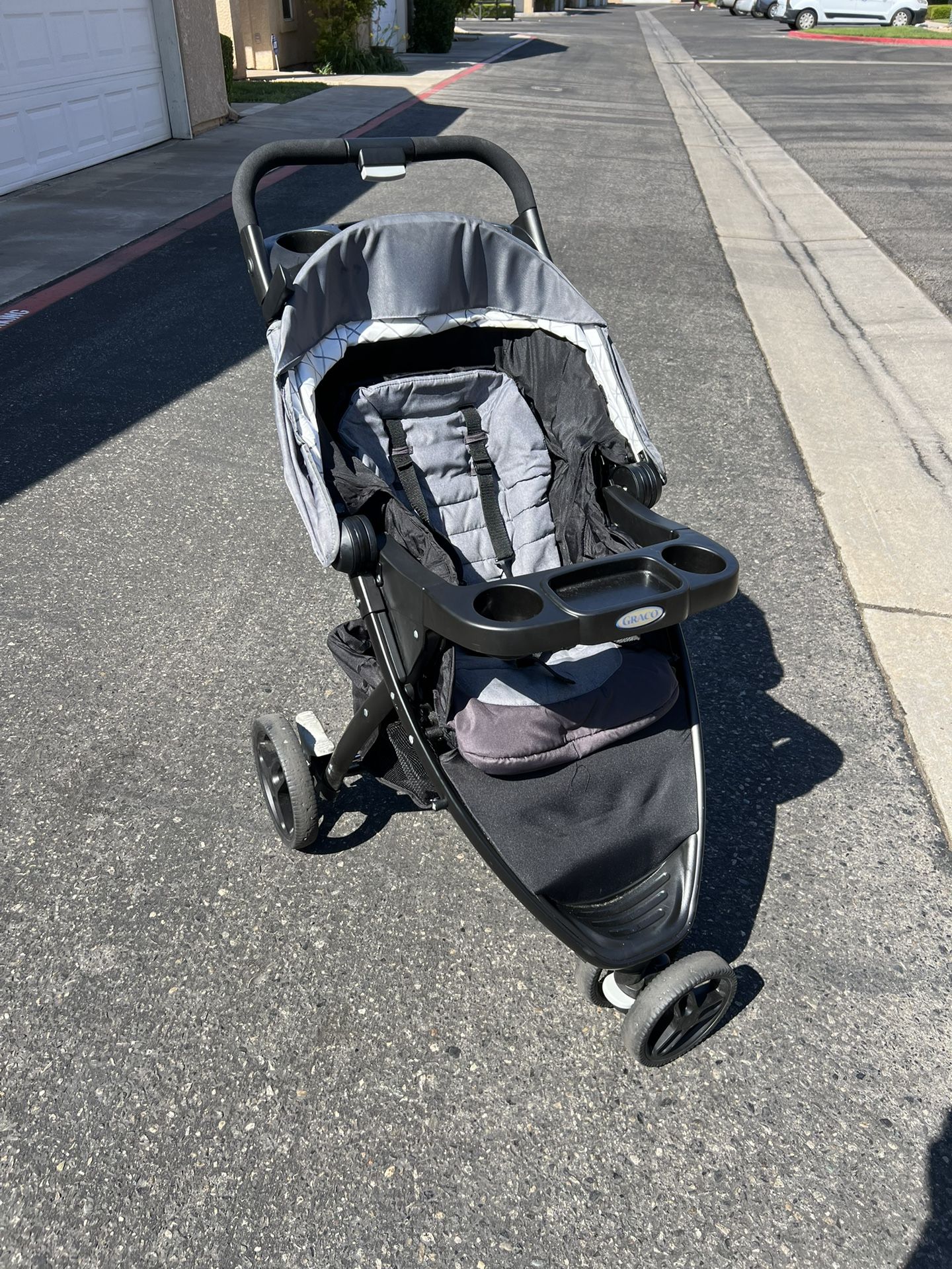 Graco Pace Click Connect Stroller Whitemore