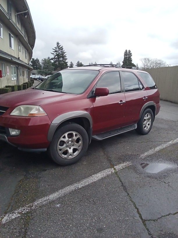 2002 Acura MDX No Paper Work Parts Car , Will Need To Be Towed $500 OBO