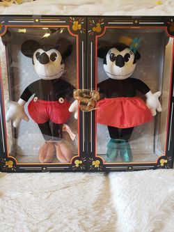 Disney Mickey And Minnie Mouse Limited Release Collectable Plush