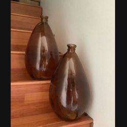 Set De 2 Jarrones Decorativos Usados