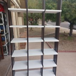 Bookshelf, Shelf ,storage, Organizer, 6 Shelf, 18 Cubes