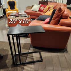 20"x10" Small Workstation Table Side Table Laptop Dinner Table