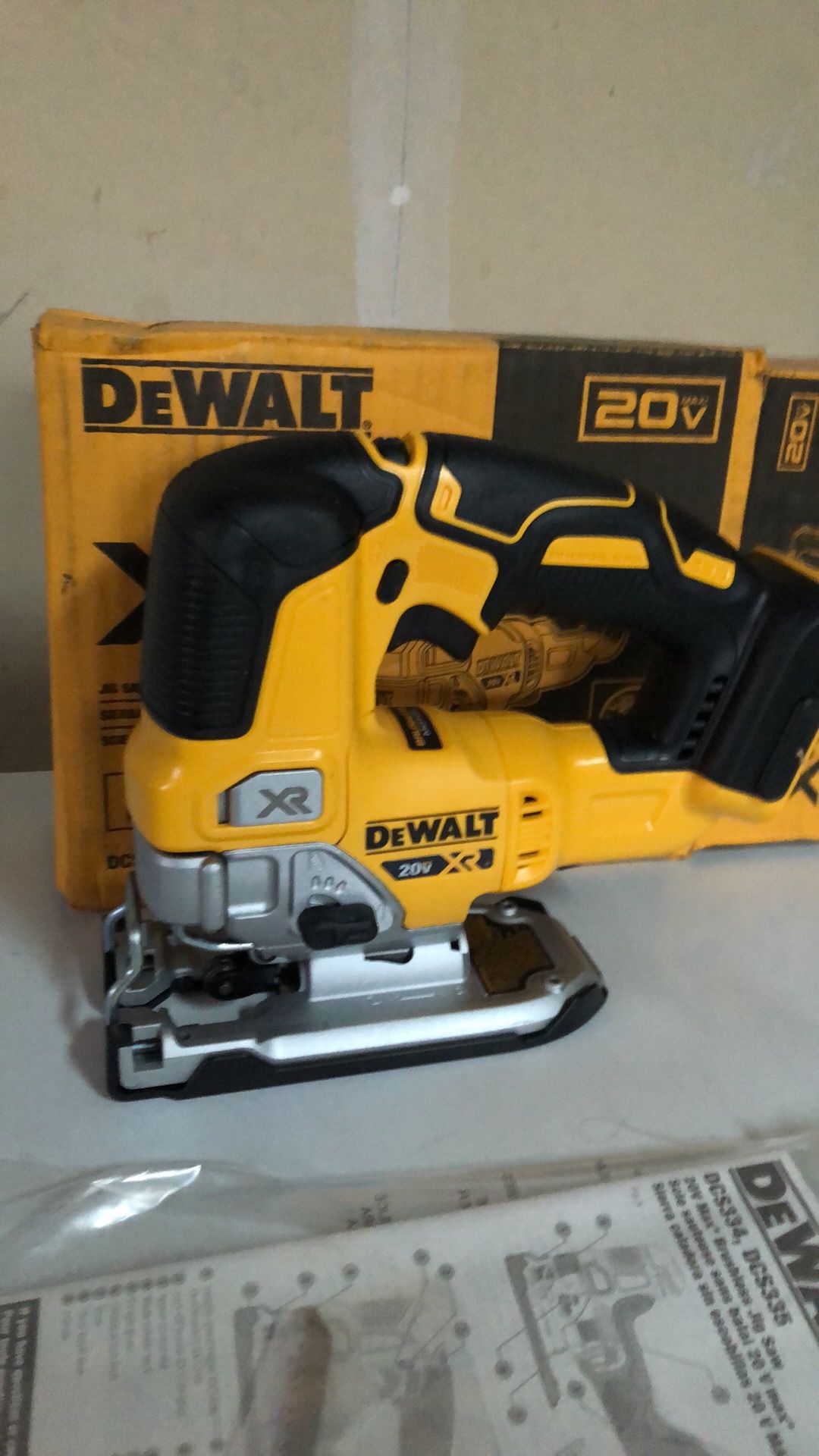 Dewalt Jigsaw 20V XR