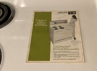 Vintage 1950's Frigidaire stove/oven w/ warmer for Sale in Portland, OR -  OfferUp