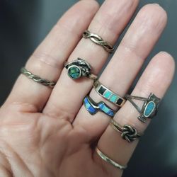 Sterling Silver Rings. 10 Each Today 