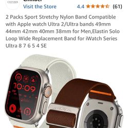 2pk Apple Watch Bands