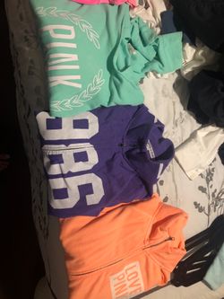 Victoria’s secret Pink jackets and pullover