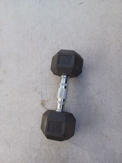 Dumbbells 15 pounds