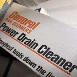Power drain cleaning
