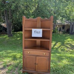 Free Antique Corner Cabinet 