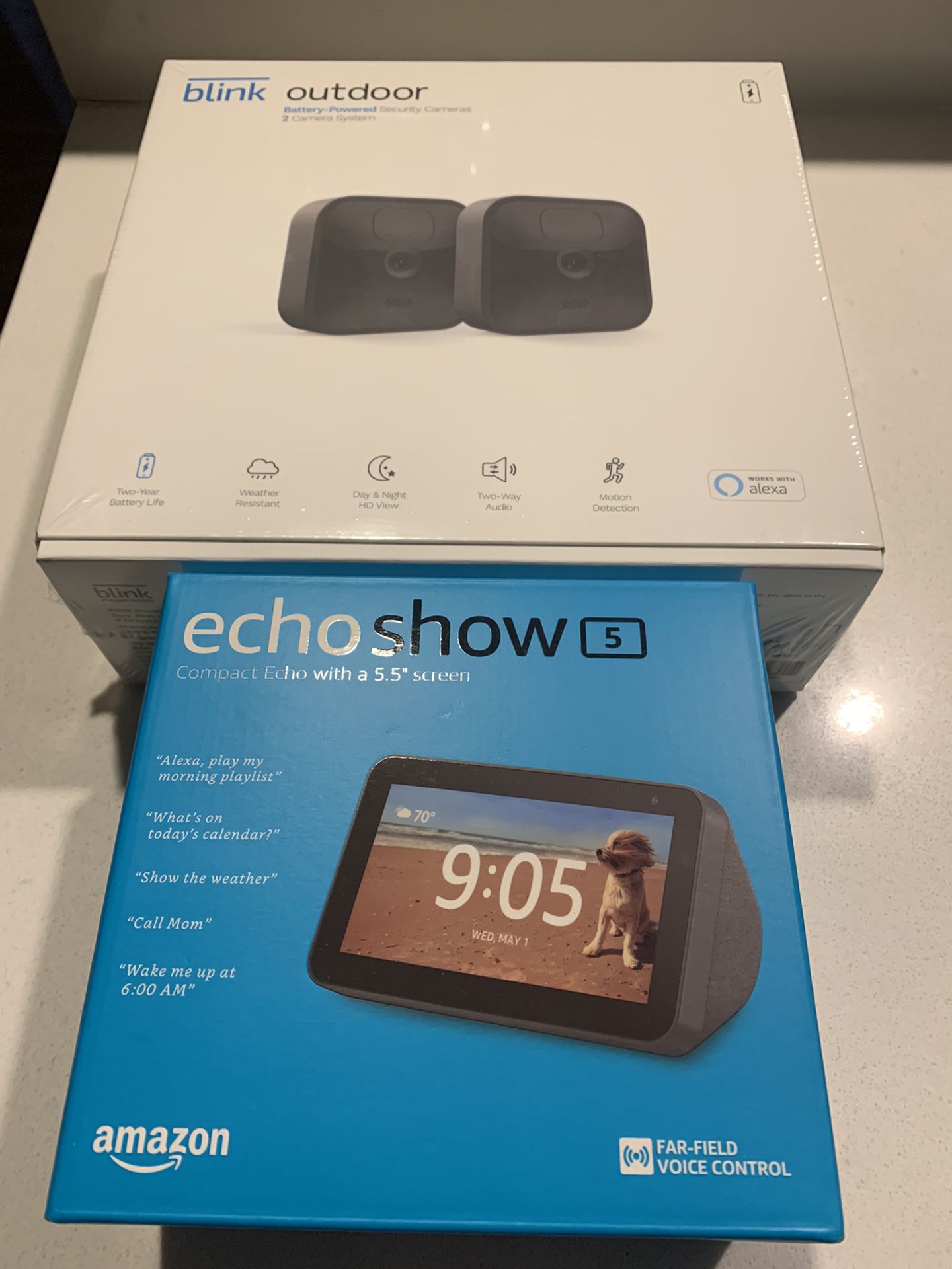 Blink Camera Set With Echo Show 5