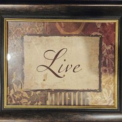 Live Laugh Love Wall Decor 