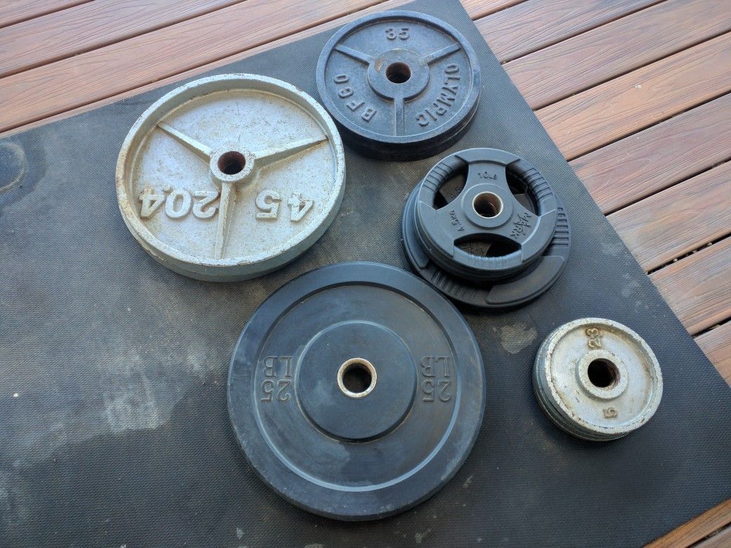 300 lbs Olympic weights